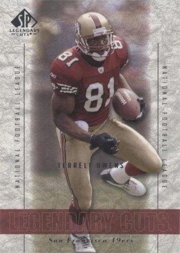 2002 SP Legendary Cuts Terrell Owens #81