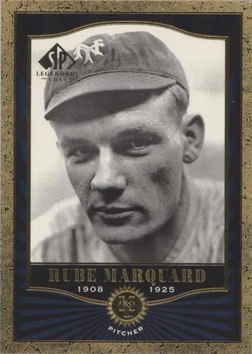 2001 SP Legendary Cuts - Rube Marquard #43