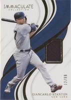 2019 Panini Immaculate Collection - Giancarlo Stanton #89