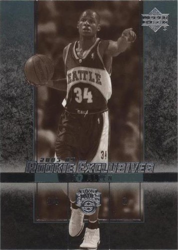 2003-04 Upper Deck Rookie Exclusives - Ray Allen #50