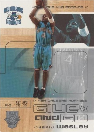 2002-03 Fleer Hot Shots - Jamal Mashburn/David Wesley #118
