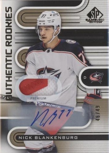 2022-23 Upper Deck SP Game Used - Nick Blankenburg #210