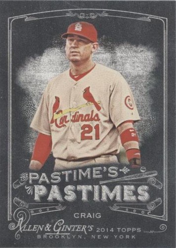 2014 Topps Allen & Ginter's - Allen Craig #PP-AC