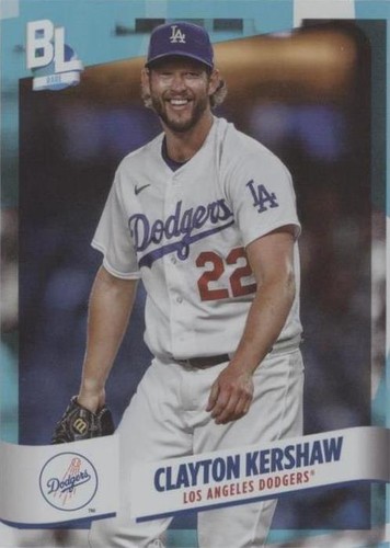 2024 Topps Big League Clayton Kershaw Blue Rare #270 Dodgers