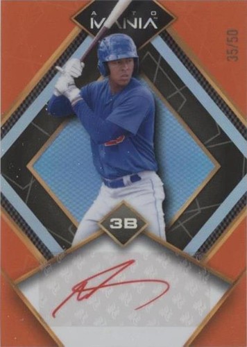 2023 Wild Card Auto Mania - Mark Vientos #AM-D49