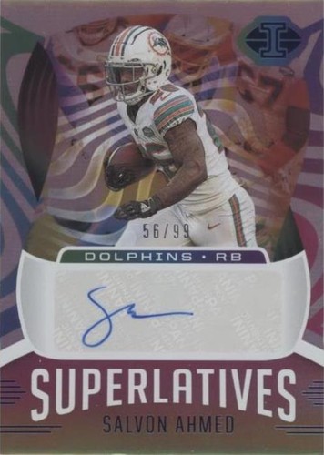 2021 Panini Illusions Salvon Ahmed #SU-26