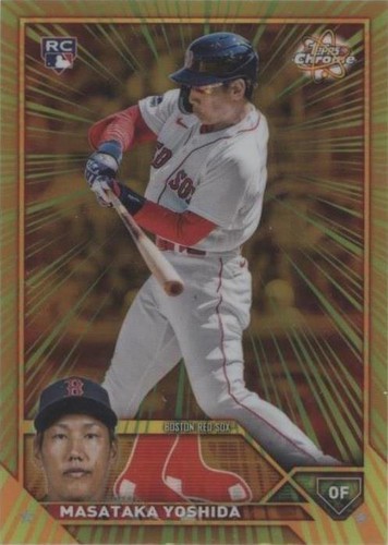 【激レア】吉田正尚 2023 Topps over the GM /5 Masataka Yoshida 2023 Topps Chrome #RA-MY Rookie Autographs