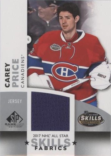 2017-18 SP Game Used - Carey Price #AS-CP