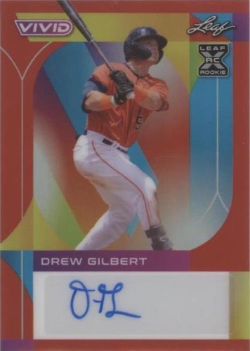 2022 Leaf Vivid - Drew Gilbert #BA-DG2