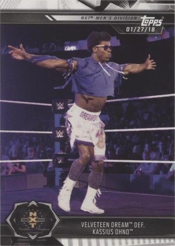2019 Topps WWE NXT - Kassius Ohno Velveteen Dream #1