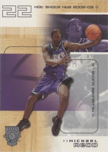 2002-03 Fleer Hot Shots - Michael Redd #92