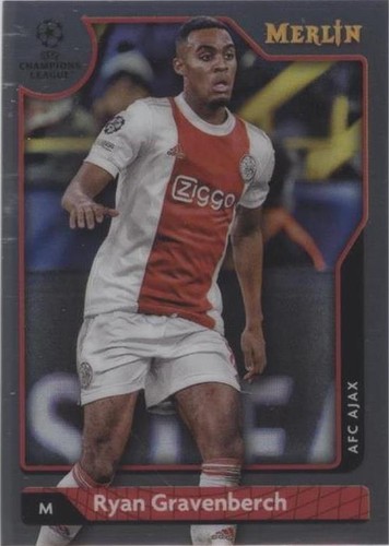 2021-22 Topps Merlin Collection Chrome UCL Ryan Gravenberch #149