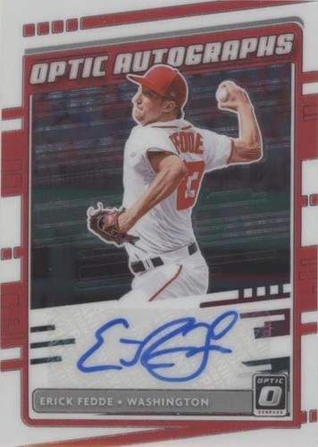 2020 Panini Donruss Optic - Erick Fedde #OA-EF