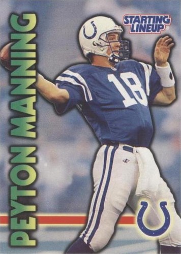 1999 Hasbro Starting Lineup Peyton Manning #18