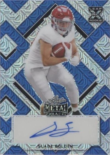 2022 Leaf Metal Draft Slade Bolden #BA-SB1