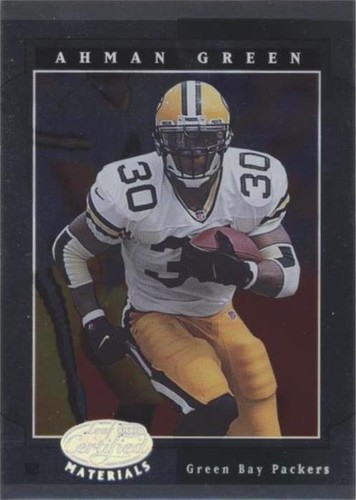 2001 Leaf Certified Materials Ahman Green #2