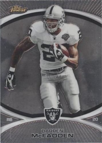 2010 Topps Finest Darren McFadden #35