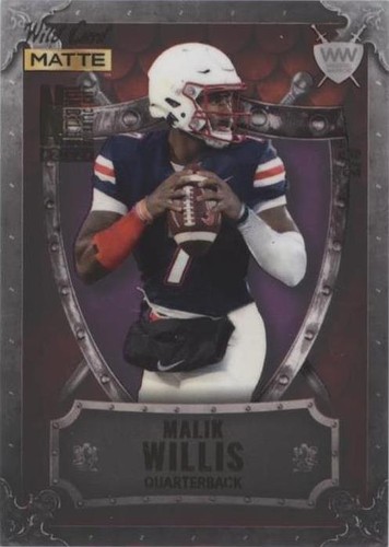 2022 Wild Card MATTE National Convention Malik Willis #WWN-21