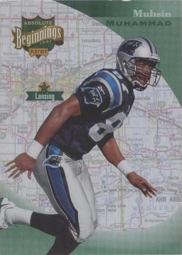 1997 Absolute Beginnings Muhsin Muhammad #55