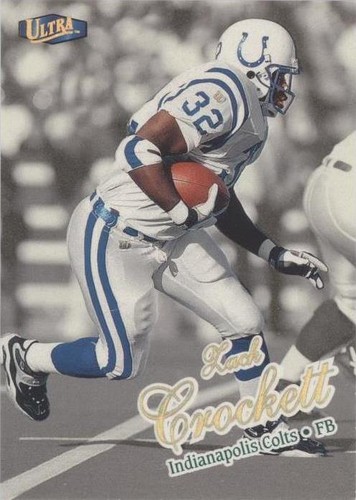 1998 Ultra Zack Crockett #187G