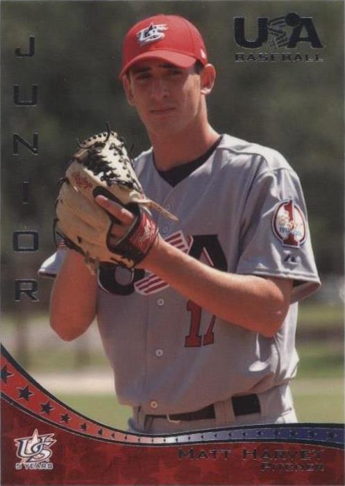 Béisbol de Estados Unidos 2007 - Matt Harvey #45