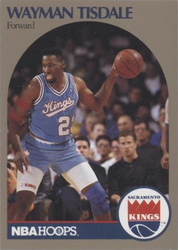 1990-91 NBA Hoops 100 Superstars - Wayman Tisdale #85