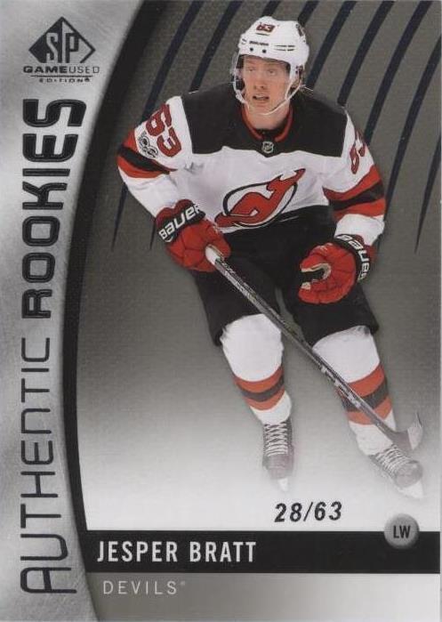 2017-18 SP Game Used - Jesper Bratt #175
