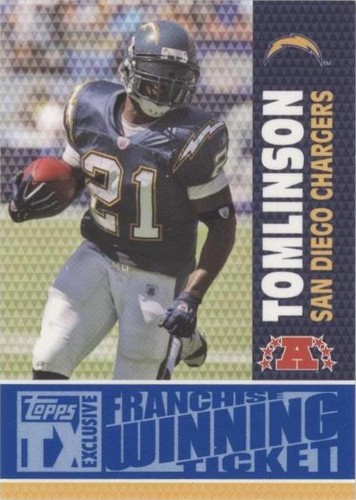 2007 Topps TX Exclusive LaDainian Tomlinson #FW-LT