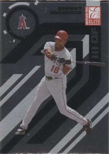 2005 Donruss Elite - Garret Anderson #5