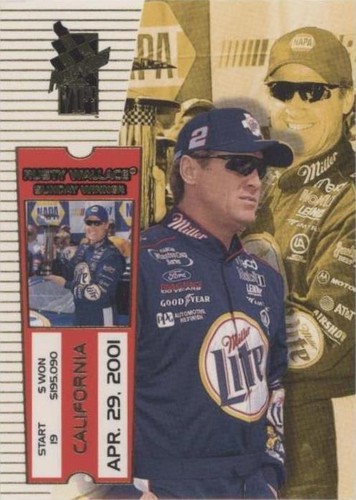 2001 Press Pass VIP - Rusty Wallace #26