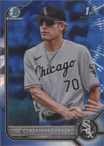 2022 Bowman Chrome Draft Sapphire Edition - Jonathan Cannon #BDC-180