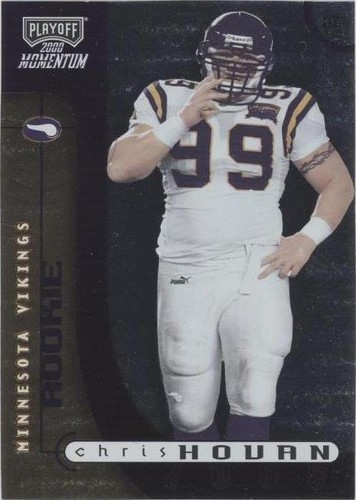 2000 Playoff Momentum Chris Hovan #143