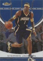 2005-06 Topps Finest - Stephen Jackson #90
