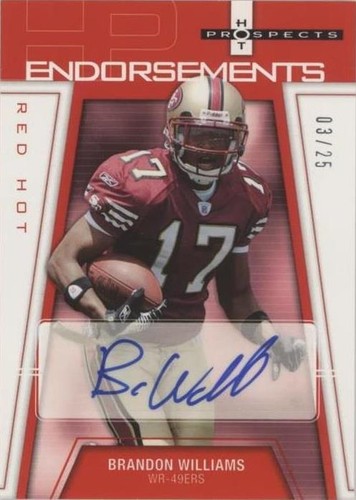 2006 Fleer Hot Prospects Brandon Williams #HP-BW