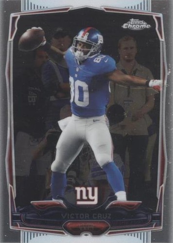 2014 Topps Chrome Mini Victor Cruz #60