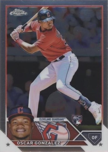 2023 Topps Chrome - Oscar Gonzalez #207