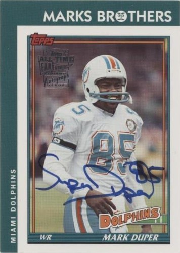 2004 Topps All-Time Fan Favorites Mark Duper #MD