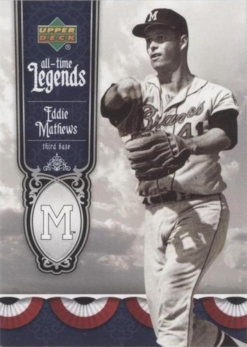 2006 Upper Deck - Eddie Mathews #ATL-24