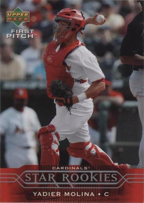 Primer lanzamiento de cubierta superior 2005 - Yadier Molina #258