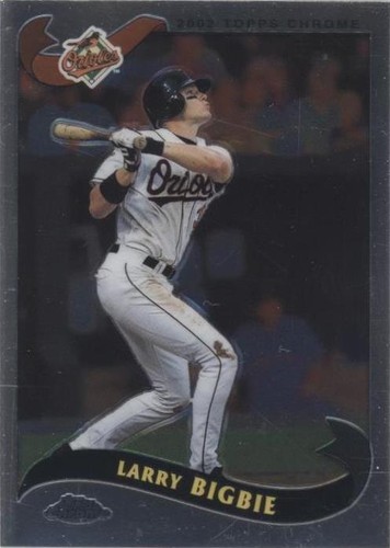 2002 Topps Chrome - Larry Bigbie #368