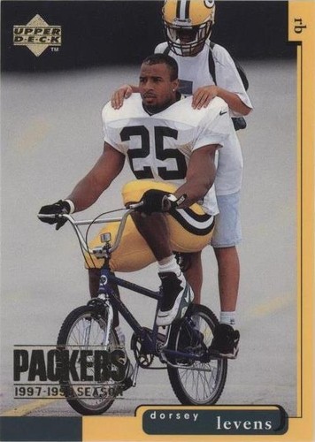 1998 Upper Deck Green Bay Packers Dorsey Levens #GB8