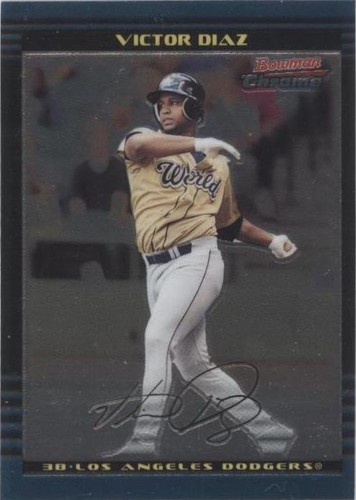 2002 Bowman Chrome Draft Picks & Prospects - Victor Diaz #BDP157