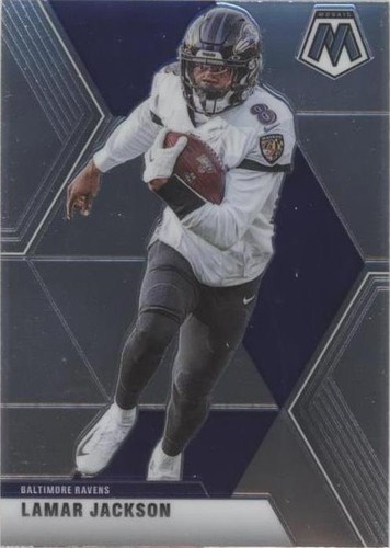 9578 2020 MOSAIC LAMAR JACKSON #19 ORANGE REACTIVE | eBay