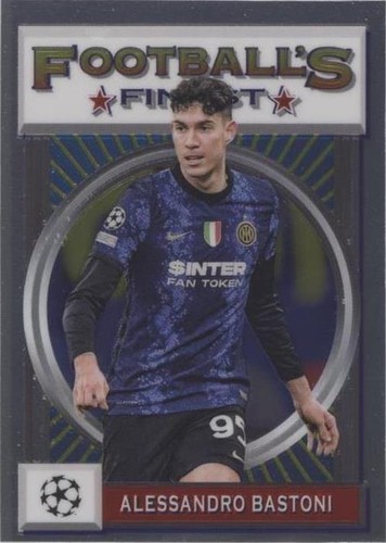 2021-22 Topps Finest Flashbacks UCL Alessandro Bastoni #143