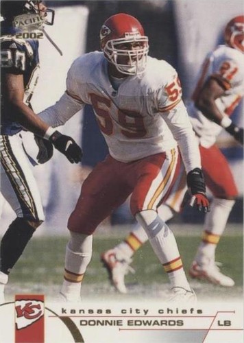 2002 Pacific Donnie Edwards #219