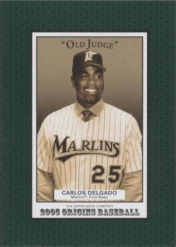 2005 Upper Deck Origins - Carlos Delgado #85