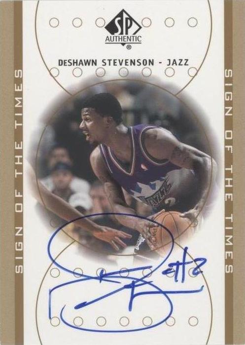 Auténtico SP 2000-01 - DeShawn Stevenson #DS