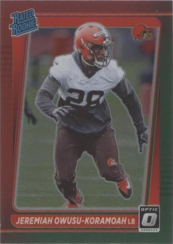 2021 Panini Donruss Jeremiah Owusu-Koramoah #P-326