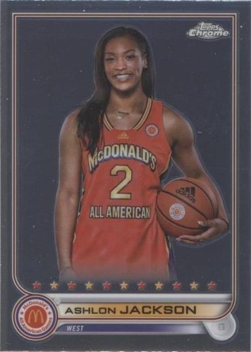 2022 Topps Chrome McDonald's All American - Ashlon Jackson #91