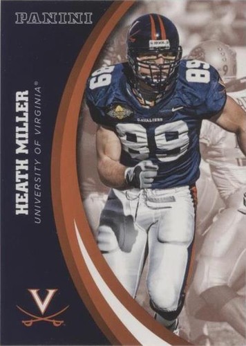 2016 Panini University of Virginia Cavaliers Heath Miller #19
